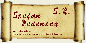 Stefan Medenica vizit kartica